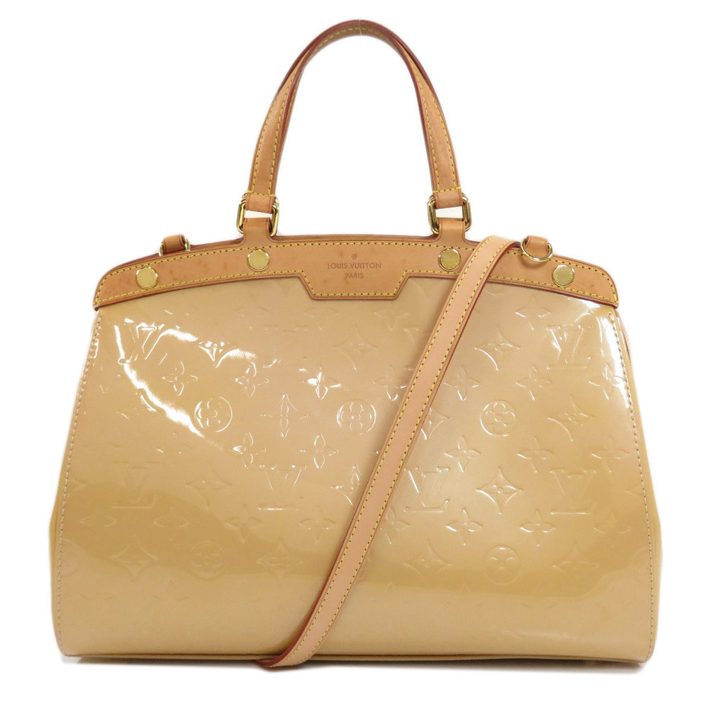 Louis Vuitton Blair MM Vernis 2WAY Handbag Vernis
